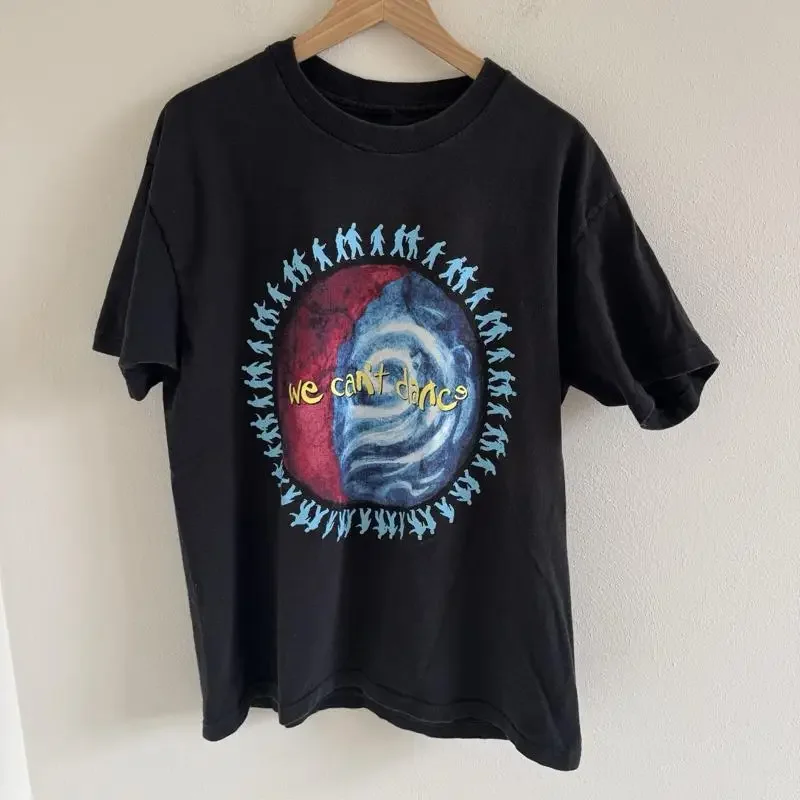 Vintage 90s Genesis Band T Shirt We Can Äôt Dance 1992 Tour Concert Men USA