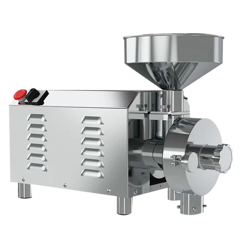 NEW Stone Mill Grinding Peanut Butter Machine Maiz Maquina Harina Mezclaroza De Granos Molino Pulverizador Home Use Swing Type