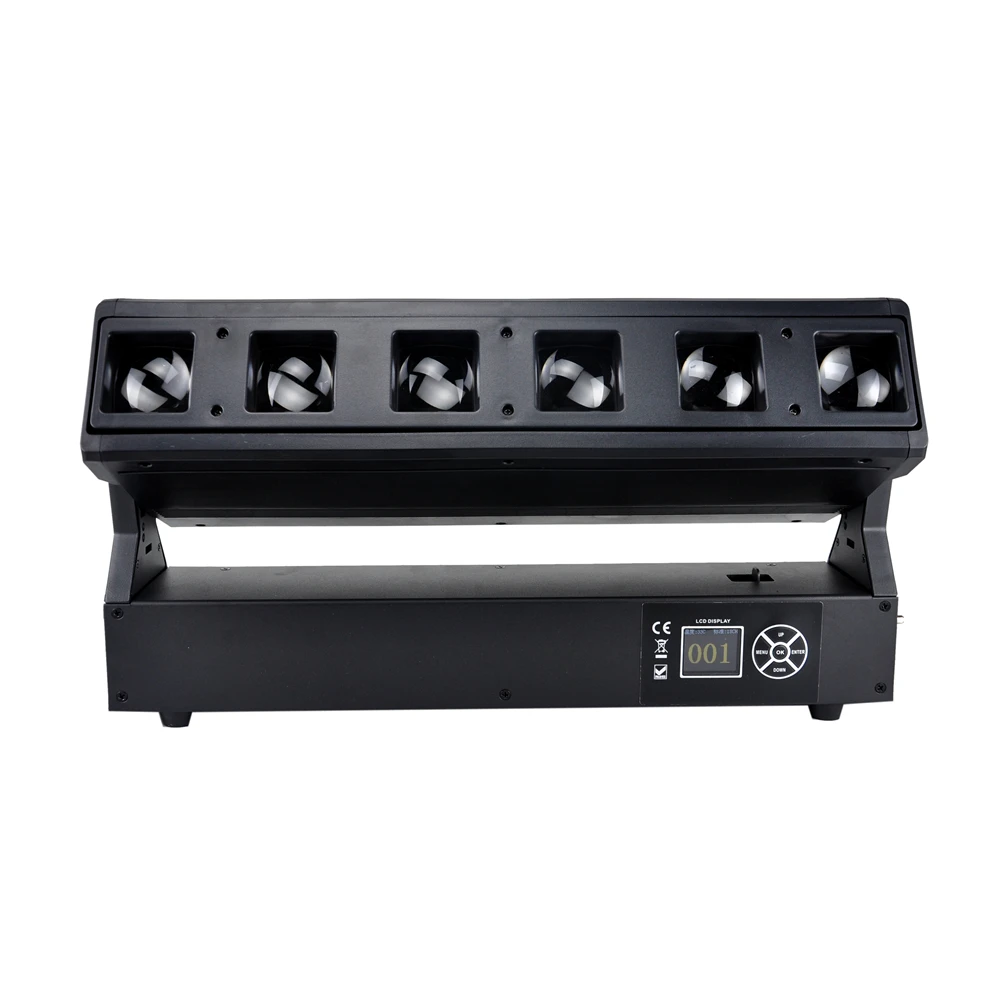 6x40W COB RGBW 4IN1 Color LED Pixel Zoom Bar Light Lamp Individual Control Beam Wash 2IN1 Function DMX Control Moving Head Bar