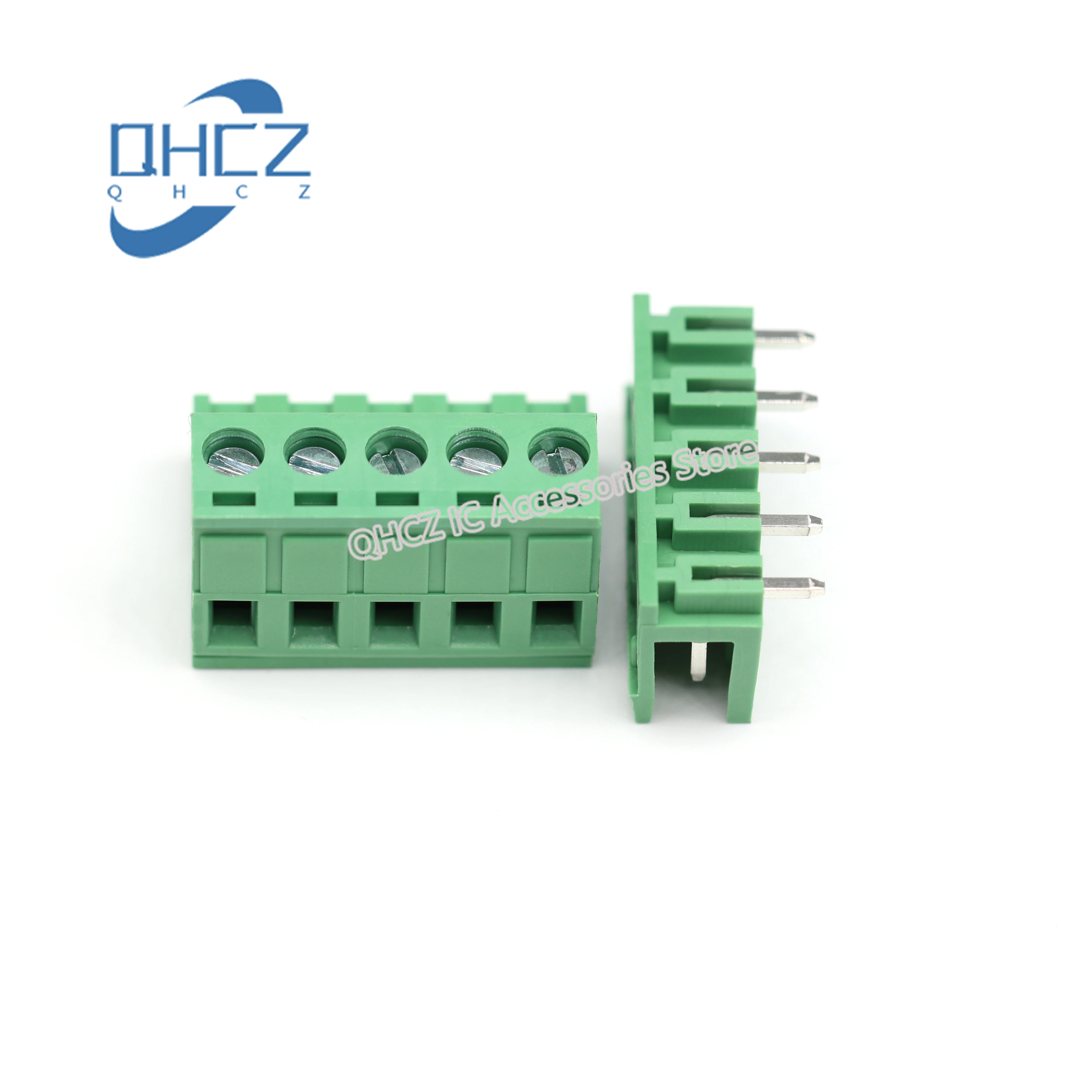 100set/lot KF/MG2EDG5.08-2P/3P/4P/5P/6P/7P/8P/9P-12P straight/angled/pluggable connector set