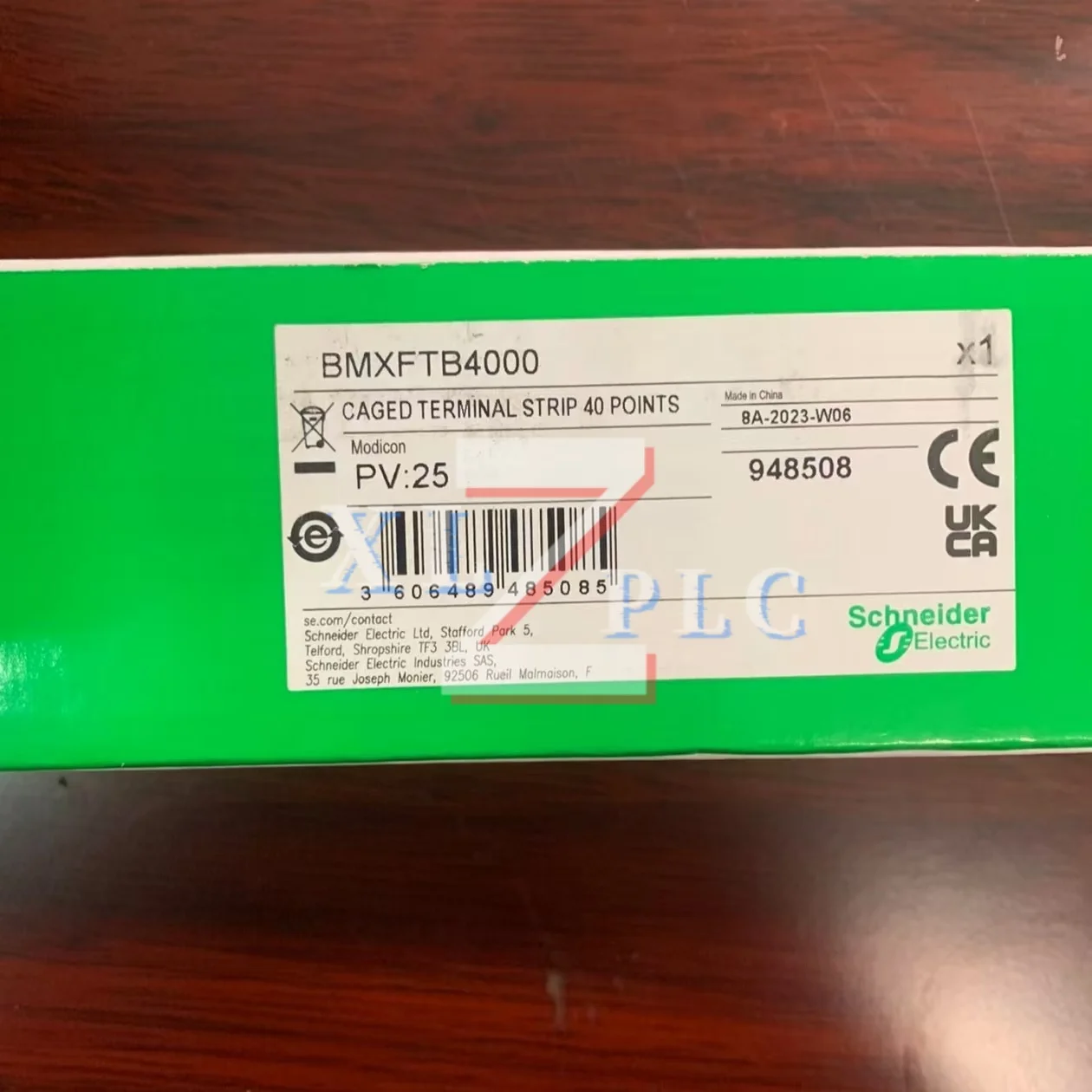 

PLC Module BMXFTB4000 BMXNOE0110 BMXP342020 BMXRMS004GPF new in stock