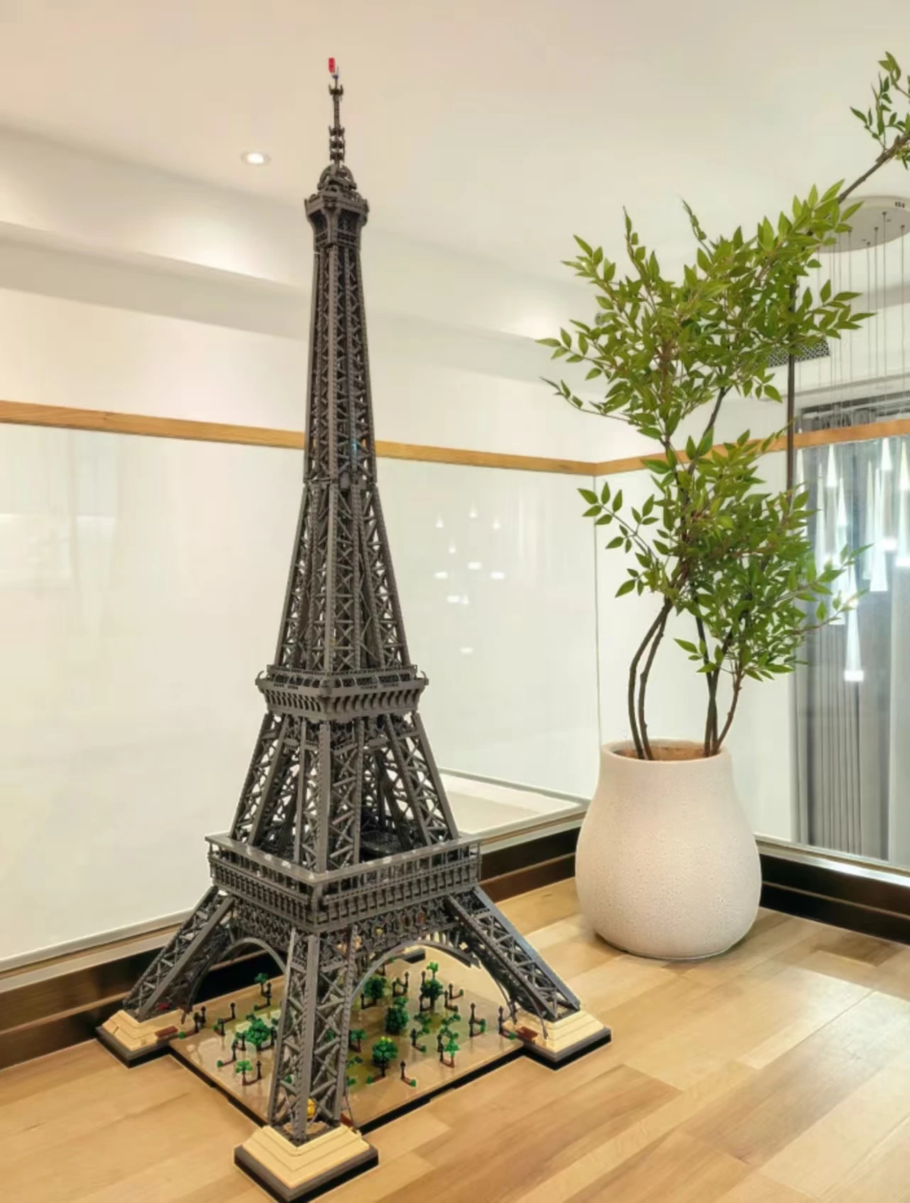 10001 個鉄塔ビルディングブロックモデル子供の誕生日クリスマスギフトおもちゃ互換性 10307 10181 17002 在庫あり