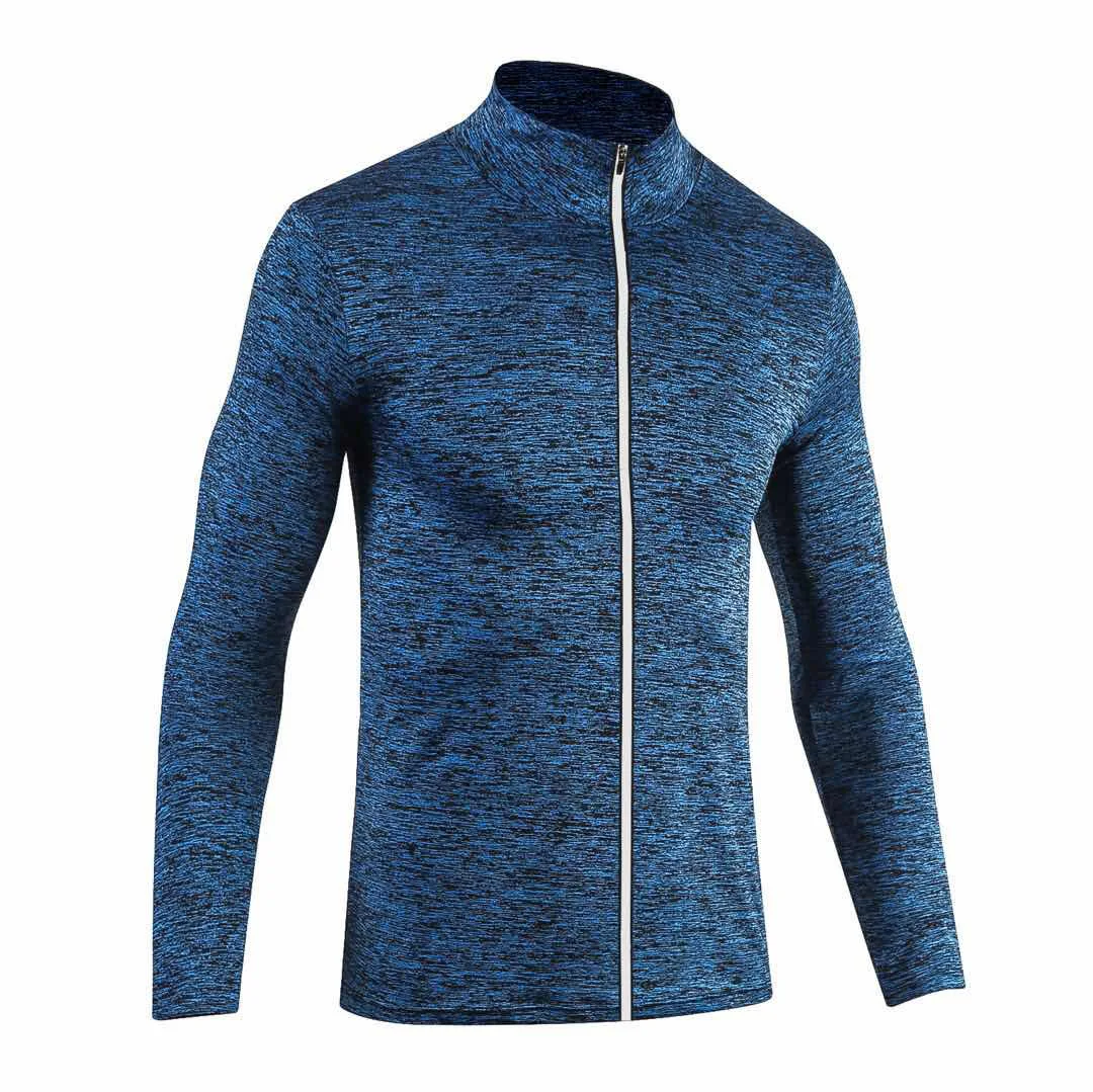 2026 Autumn Sports Jogging Jacket Men's Zip Sweater Training Long Sleeve Outdoor Fitness Running Casual Breathable Jacket