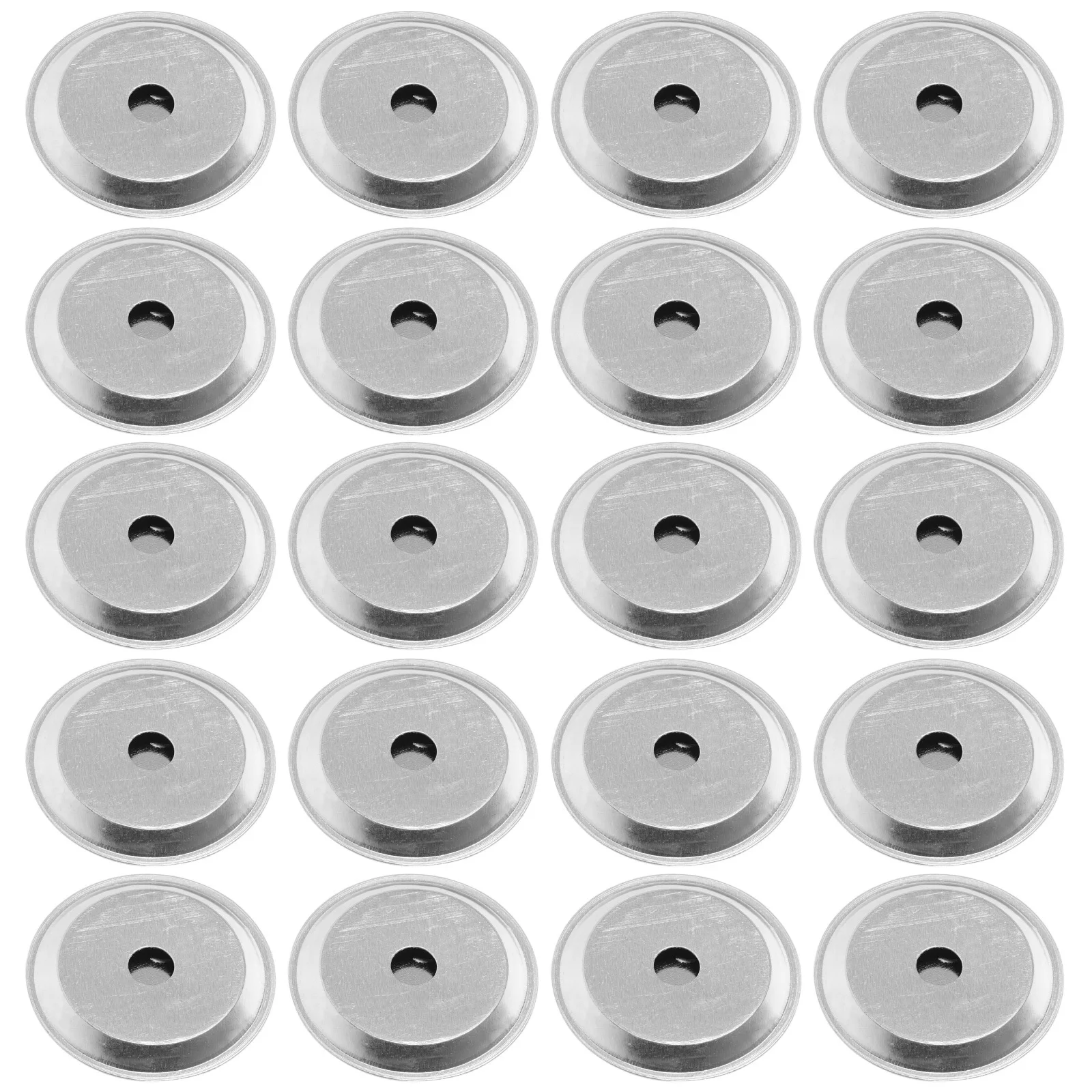 100 قطعة استبدال الطنان الدخان المعدني جزء كشف مخاطر الحريق إنذار بصوت عال لإمدادات السلامة في المكتب المنزلي