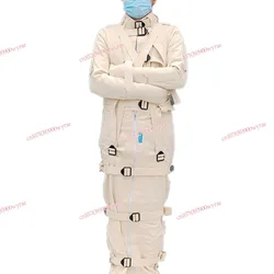 Patient Restraint Clothing, Elderly Person's Whole Body Fixed, Anti Scratch Straps, Anti Manic