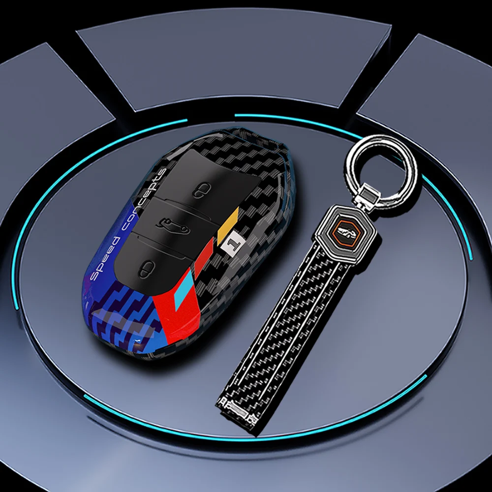 

Graffiti Car Key Case Cover For Peugeot 2008 3008 4008 5008 308 408 508 Citroen C1 C2 C4 C6 C3-XR Picasso Grand DS3 DS5
