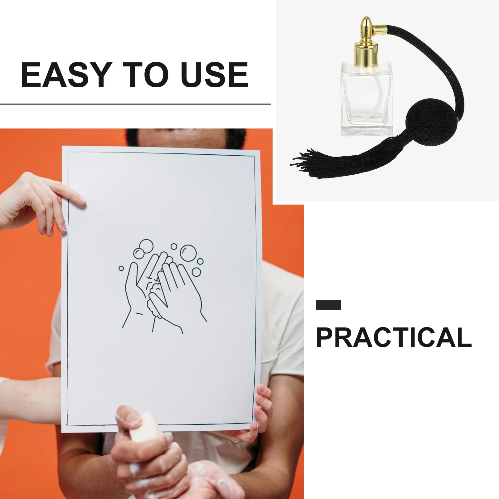 

1Pcs Compact Glass Perfume Sub Bottle Airbag Design Easy to Multipurpose Storage Perfume Bottle