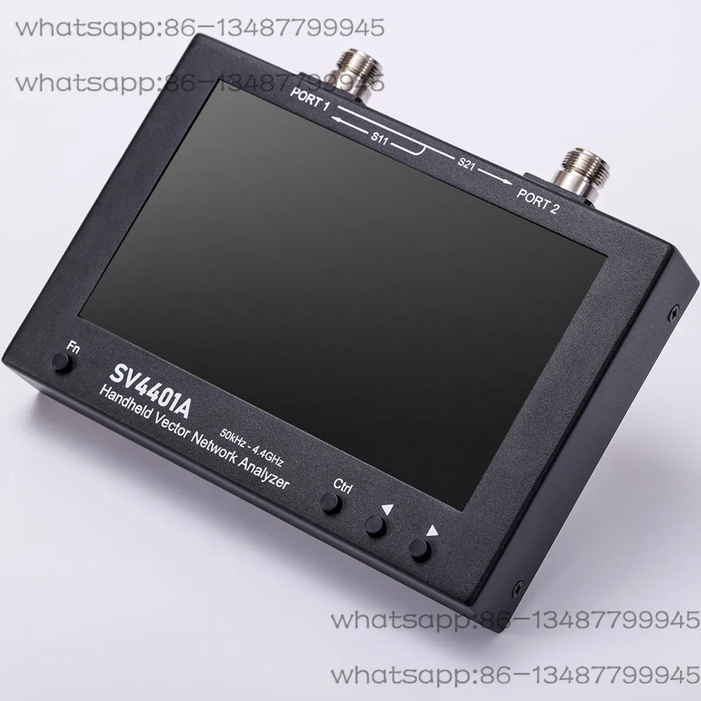 Handheld Vector Network Analyzer and Standing Wave Ratio Tester 50KHz-4.4GHz7 Inch Touch Screen SV4401A