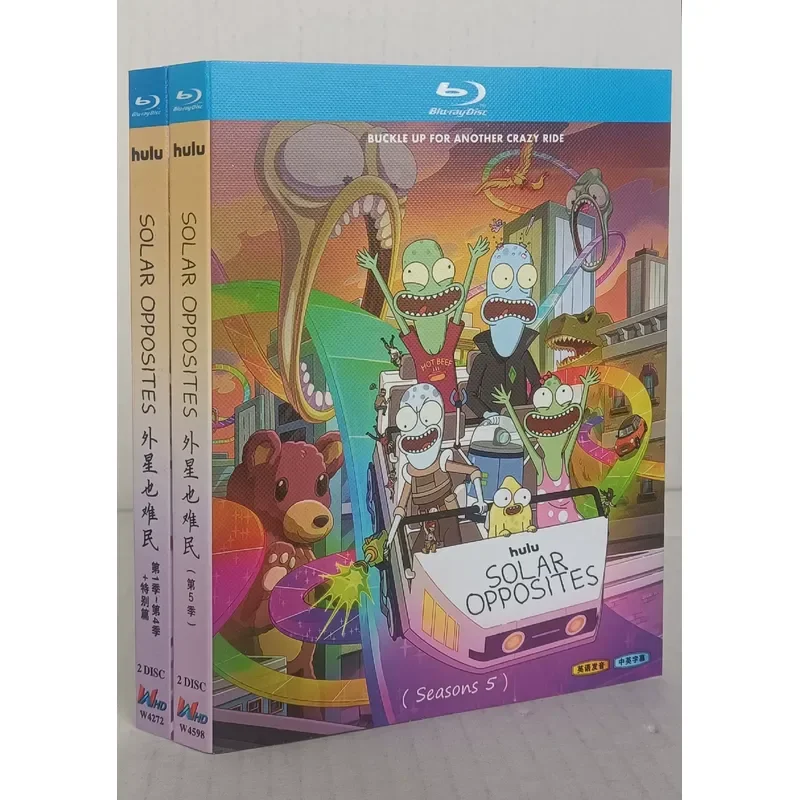 Anime Alien and Refugee Season 1-5 Brand New Unopened Box Blu-ray Disc