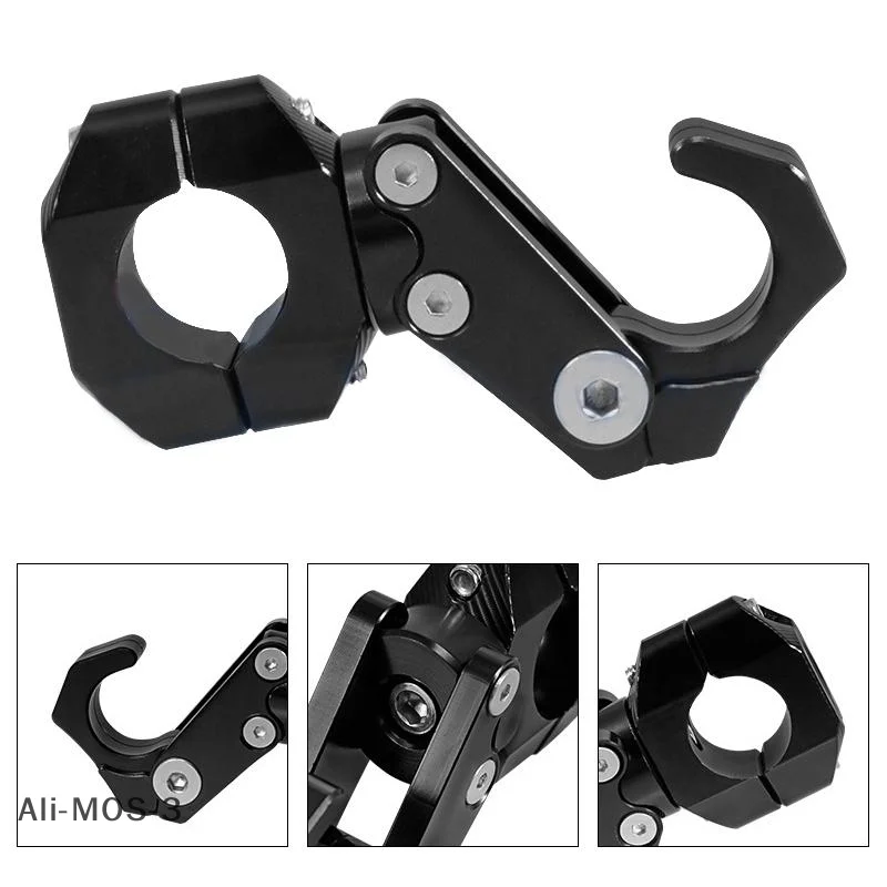 

【S】Складной крючок из алюминиевого сплава, держатель для шлема, крючки для хранения багажа, модифицированные аксессуары для мотоциклов