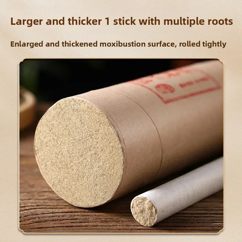 7 cm dicker Moxibustionsstab, reines Artemisia Absinth Herb, verbesserter Moxibustionsstab für den Heimgebrauch und Moxibustionssalon