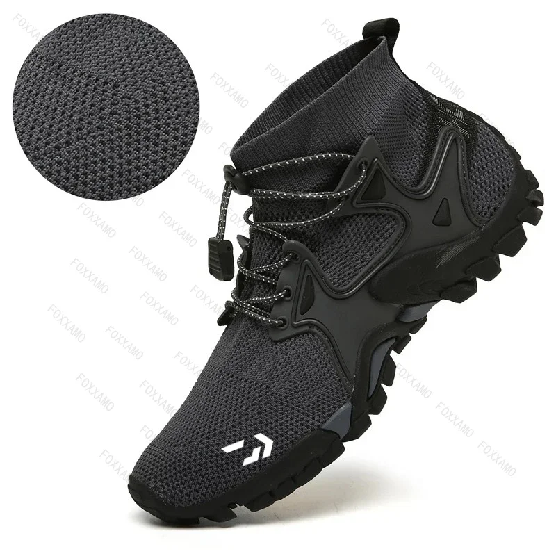 Men's Aqua Shoes Barefoot Anti-Skidding Beach Water Footwear Outdoor Fishing Swimming Surfing Sports Wading Sneakers Size 36-47