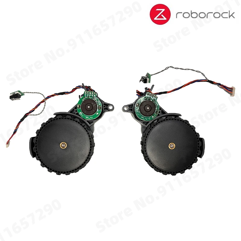 Roborock-accesorios para aspiradora S5 Max S6 Pure S6 MaxV E4 S4 Max S7 E5 G10 S7 Pro, ruedas para caminar a la izquierda y a la derecha, originales