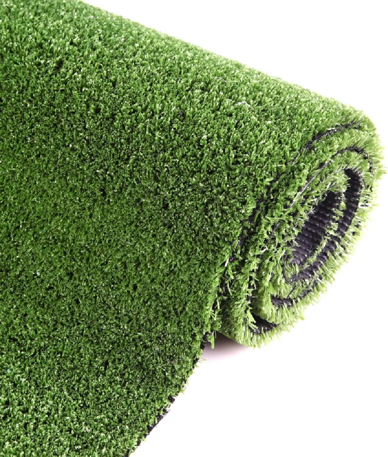 Tapete de grama artificial interno e externo, tapete falso Astroturf, decoração varanda, quintal, pátio, 10ft x 10ft, 100 pés ²