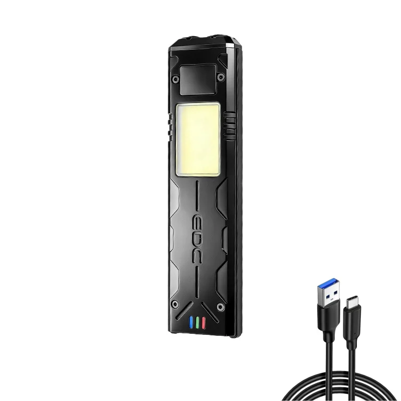Nieuwe EDC-zaklamp Multifunctionele tactische display-markeerstiftclip Magnetische noodwerklamp voor buiten