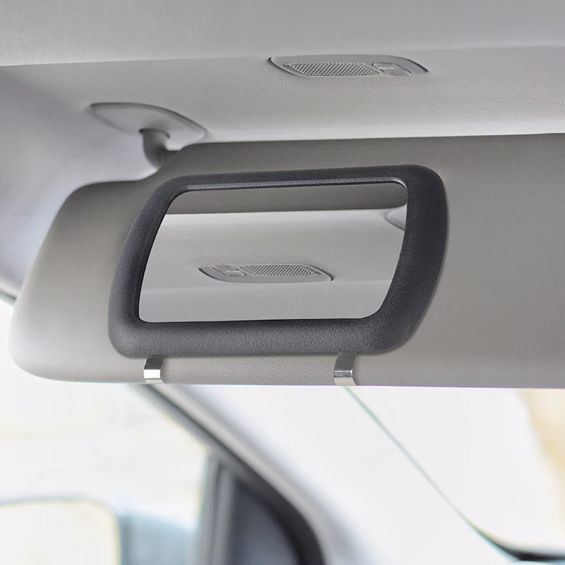 Universal Automobile Make Up Mirror Car Sun Visor Cosmetic Mirror Sun-Shading Cosmetic Mirror Vanity Mirror Auto Interior Parts