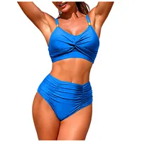 Sexy Bikinis Push Up Swimsuits Women Summer Swimwear For Female Beach Swim Wear Bathing Suits High Waist Tankini Set Pool Bather - Image 4