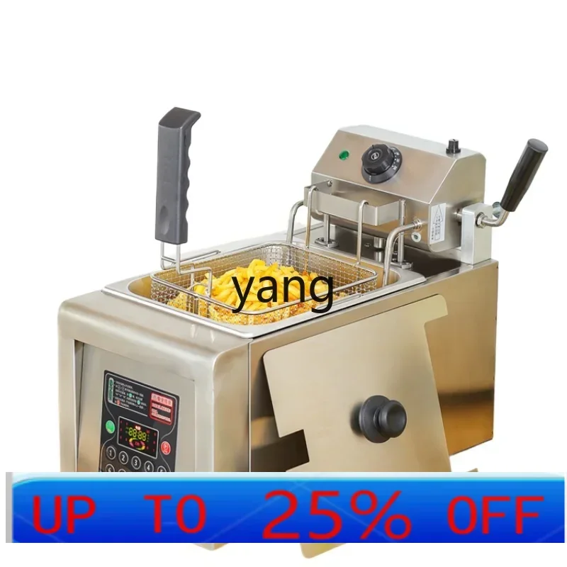 CX Fully Automatic Lifting Electric Fryer Commercial Intelligence Deep Frying Pan
