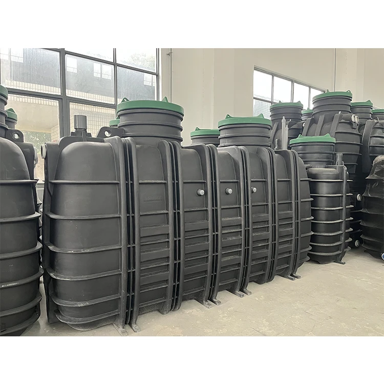 Serbatoio di purificazione delle acque reflue domestiche nel trattamento delle acque reflue domestiche decentralizzato senza potenza o manutenzione.