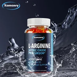 Arginine Supplement Gummies, Nitric Oxide Supplement with L-Citrulline, Citrulline and Essential Amino Acids