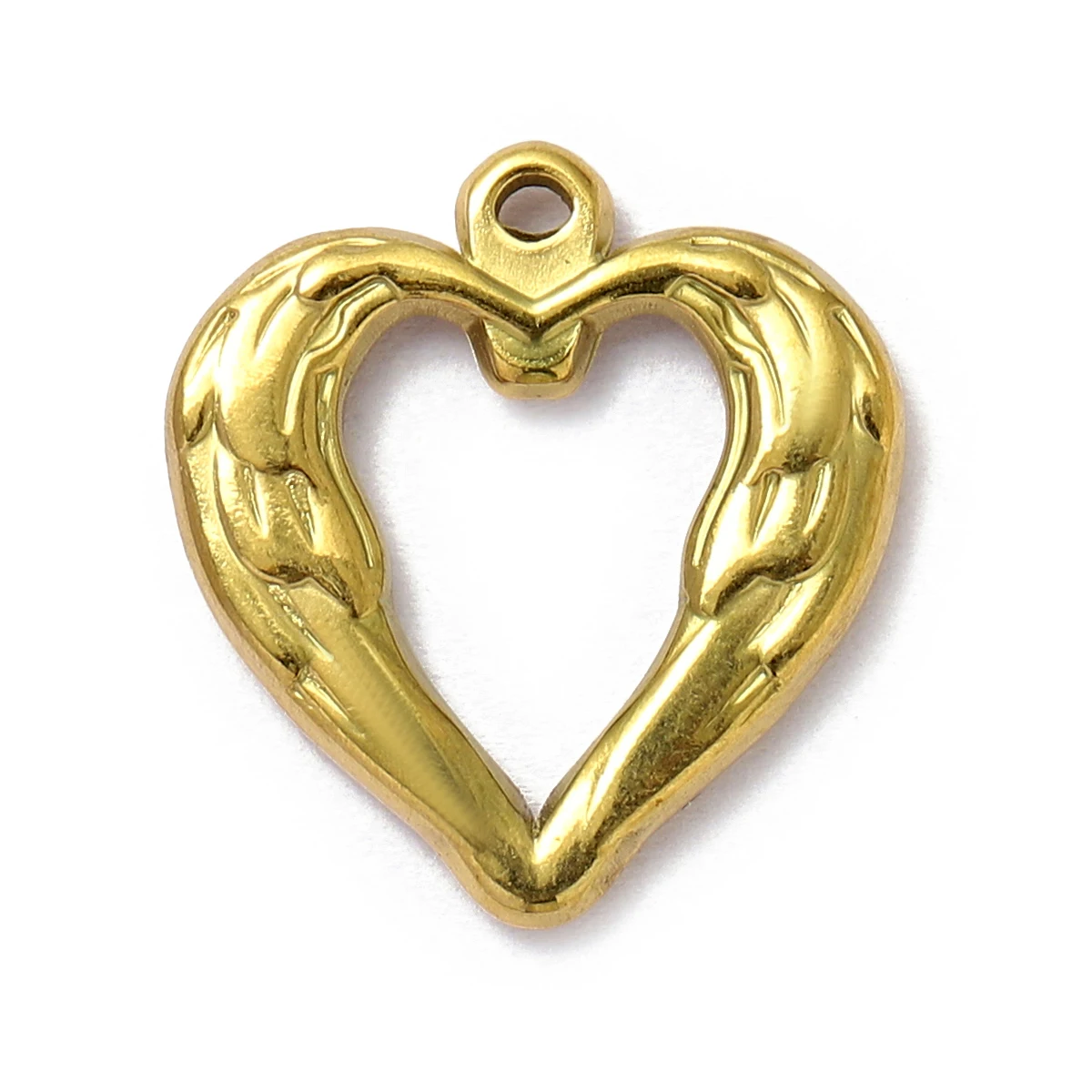 

5Pcs/Lot Stainless Steel Cross Charms Heart Pendants For DIY Making Necklace Jewelry Accessory Wholesale