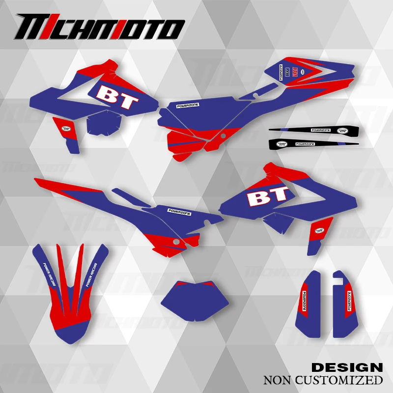 

MCHMFG новый стиль графические наклейки наборы наклеек для GASGAS BETA 2018 2019 RR