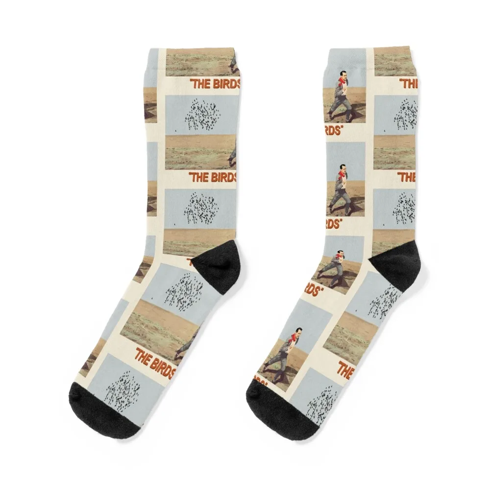 

The Birds - North By Northwest Crossover Socks