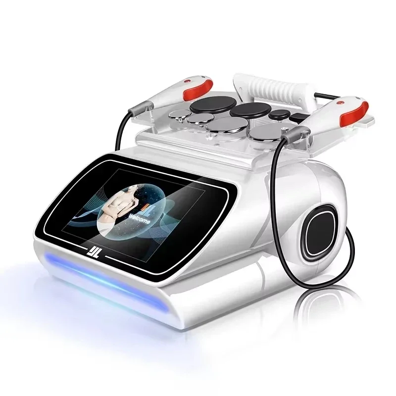 

For 2025 Portable Tecar RF therapy machine, RET CET body slimming device, diathermy, pain relief, stretching, body contouring,