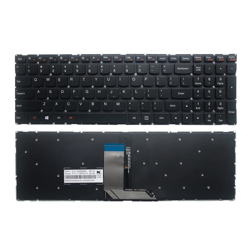 NEW US Keyboard LENOVO Yoga 500-15ISK 500-15IHW 500-15ACL 15IBD 700S-15IKB 700-15ISK backlit