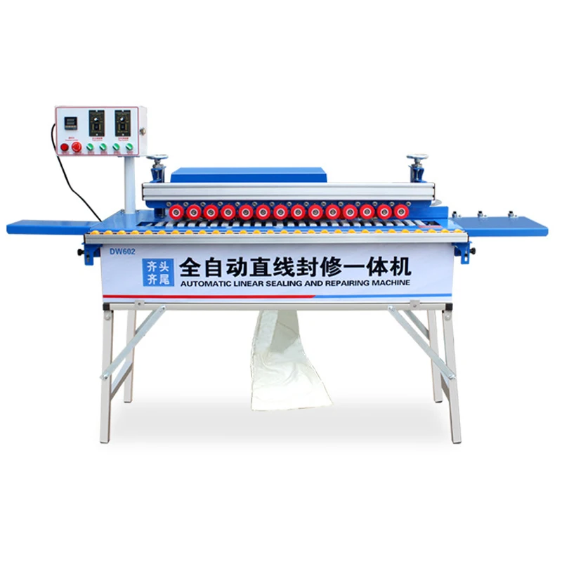 

DW602 Woodworking Edge Banding Machine with Trimming Banding and Cutting Woodworking Bander Machine 220/110V