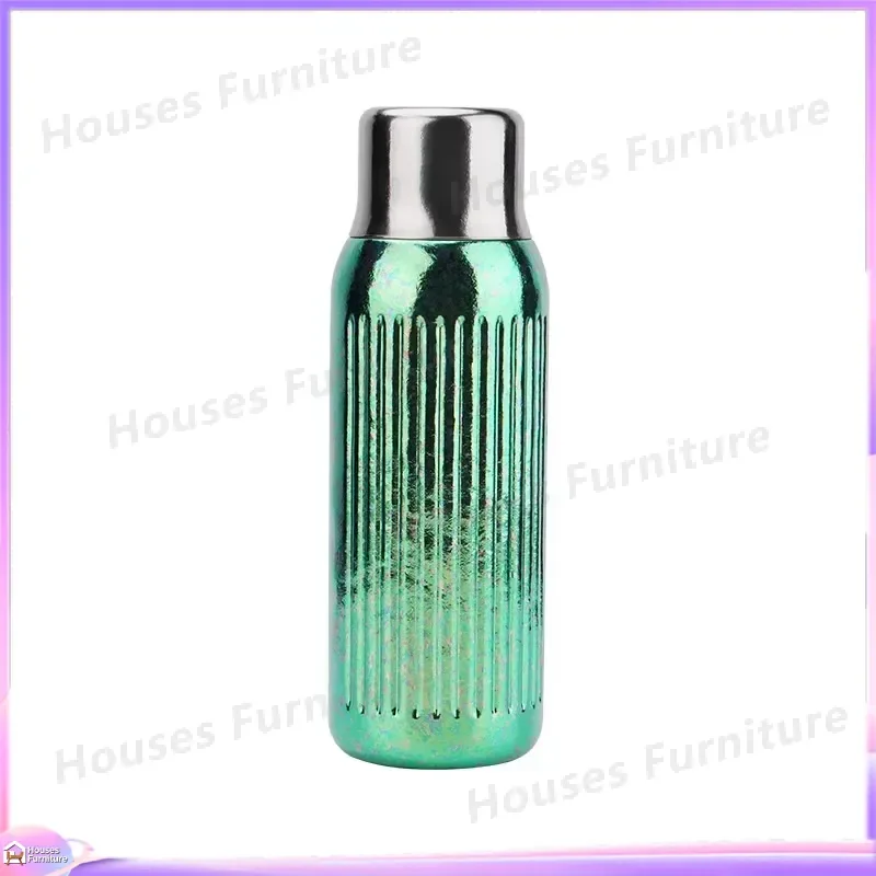 Pure Titanium Vacuum Thermos Cup Portable Tea Infuser Bottle with Strainer for Home Office Car Outdoor Travel Hot Cold Drink
