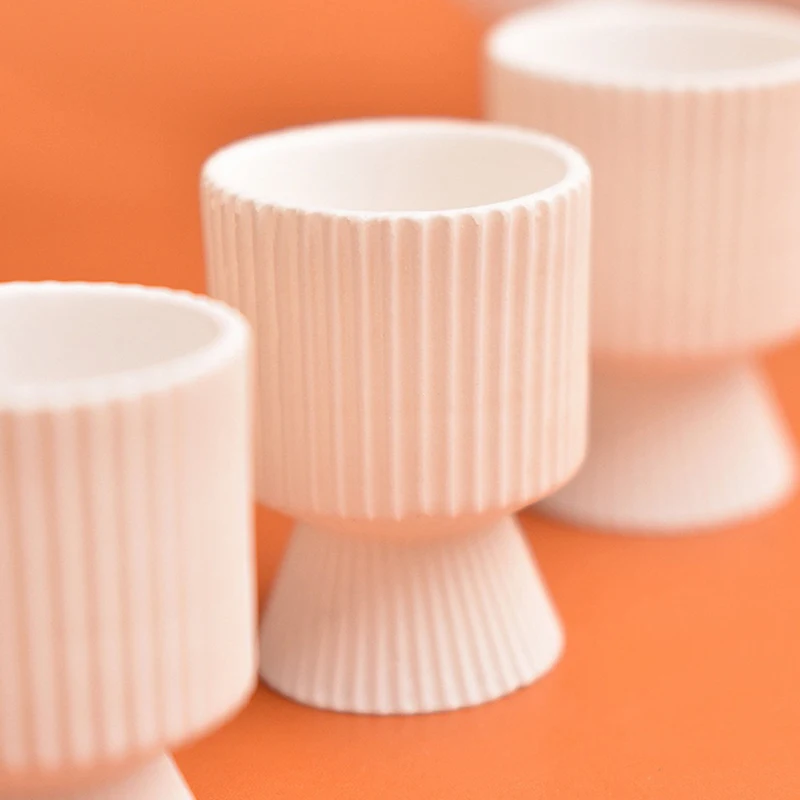 10 pezzi vaso in miniatura per casa delle bambole mini simulazione geometria vaso set composizione floreale vasi per piante verdi modello decorazioni per la casa giocattoli