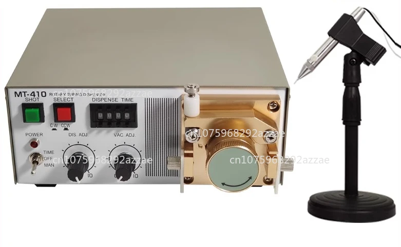 

MT-410 dispensing machine electric peristaltic pump quick drying gluing machine