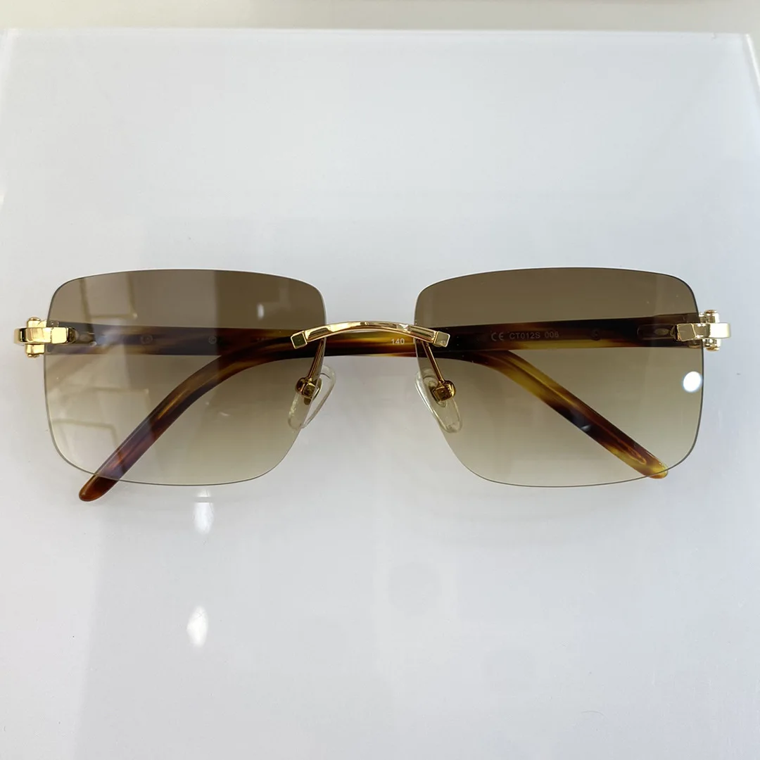 

Fashionable glasses high-end and cool men's sunglasses frameless driving sunglasses