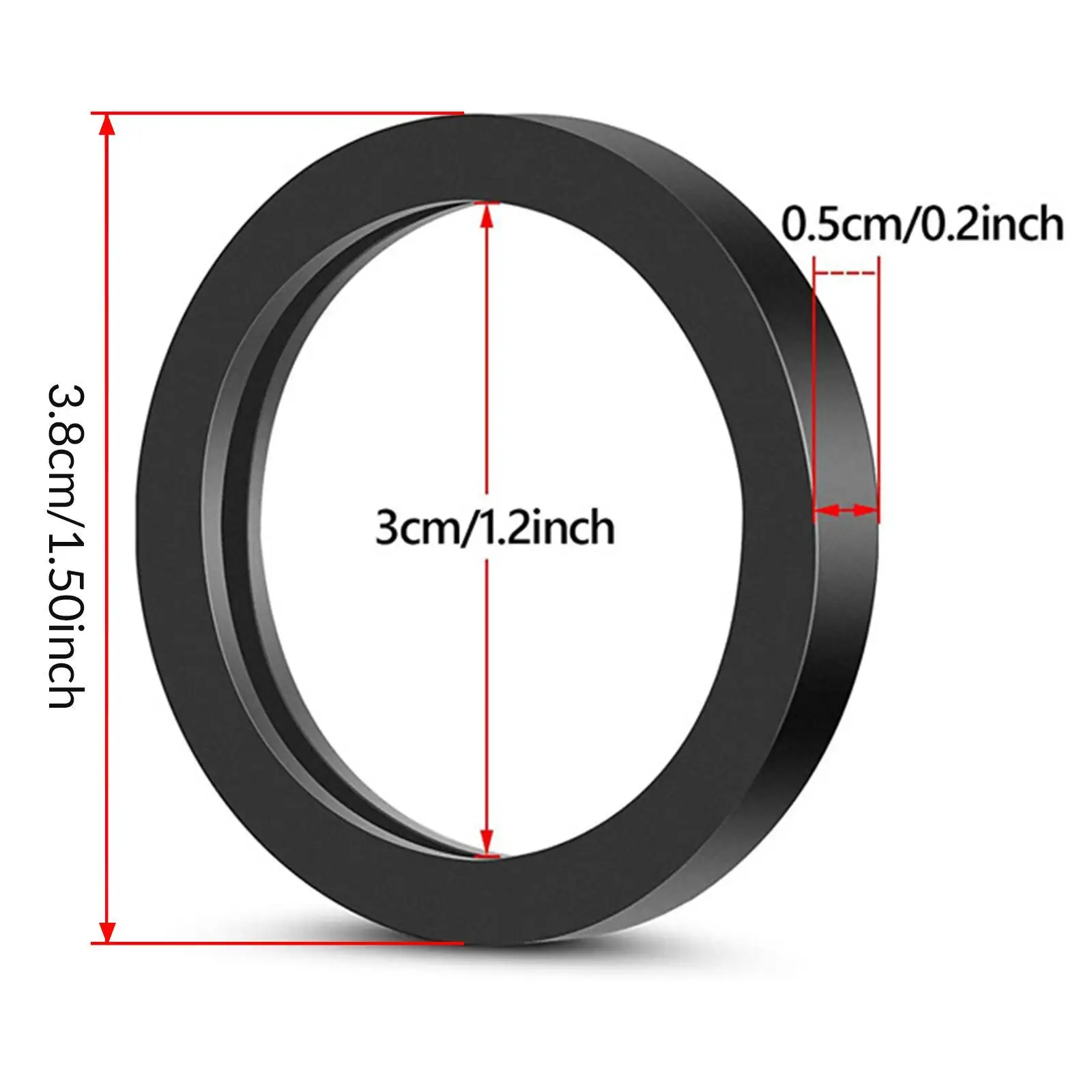 Fuel Can Gaskets Rubber Seal Rings Universal Gas Can Spout Gaskets for Car Oil Tank Replacement Essentials