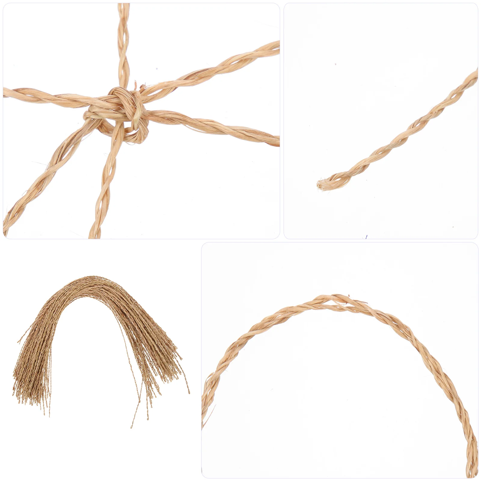 100pcs Food Butcher Twine Hemp Rope For Meat Sausage Packaging Kitchen String Trussing Tool Bakers Cord Home Professional Use