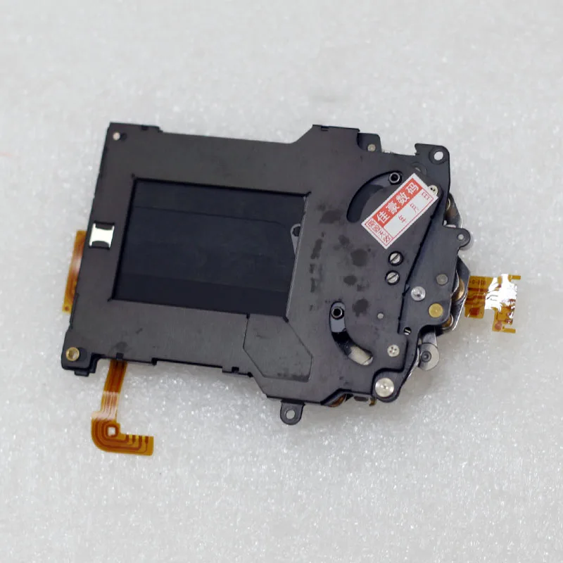 Conjunto de placa de obturador usada con piezas de reparación de cuchilla para Nikon D3X D3 SLR (funciona bien)