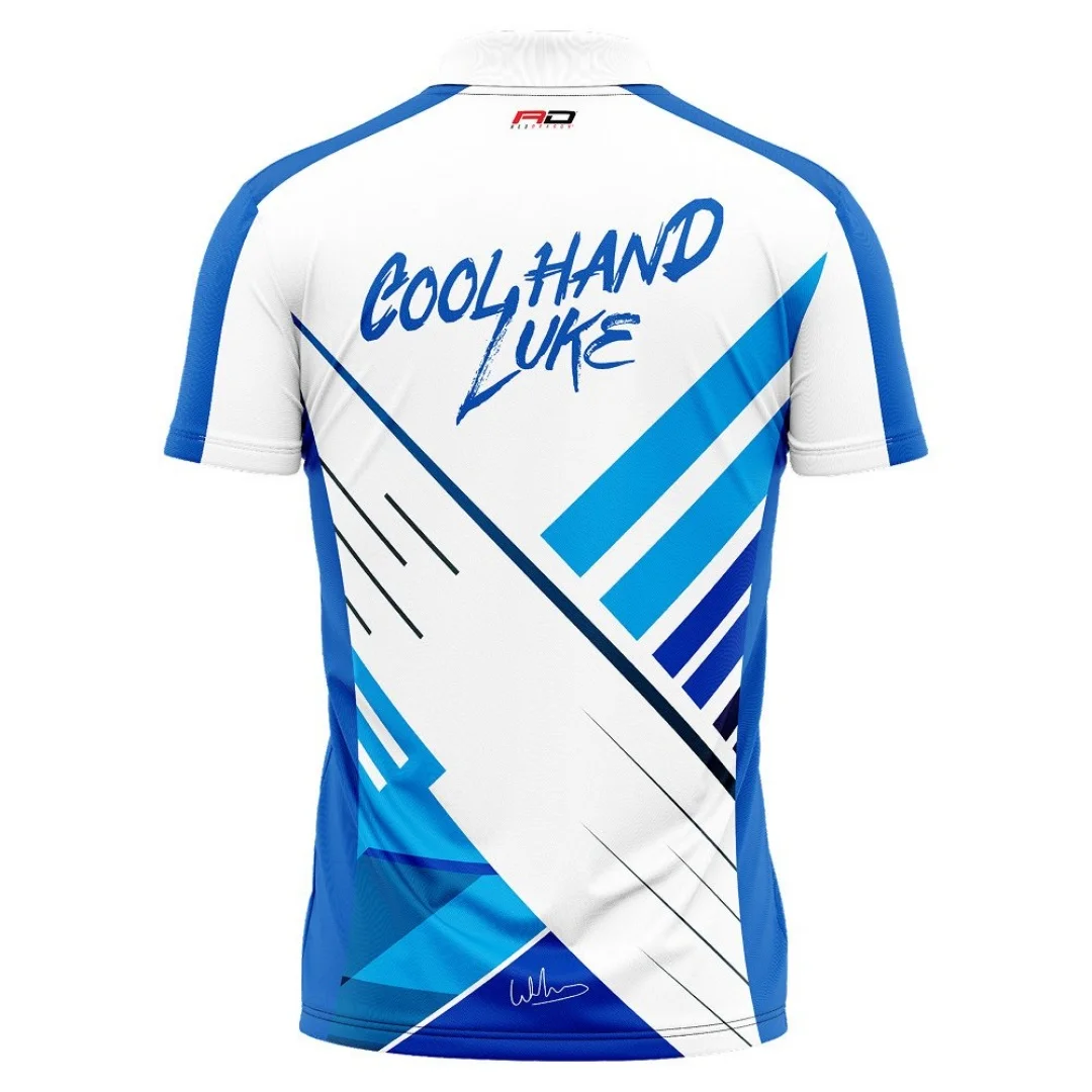 Luke Humphries 50 Years Anniversary Limited Edition Tour Polo - Dartshirt Sports Dry Quickly Men's T-Shirt Kid's Clothing Tee