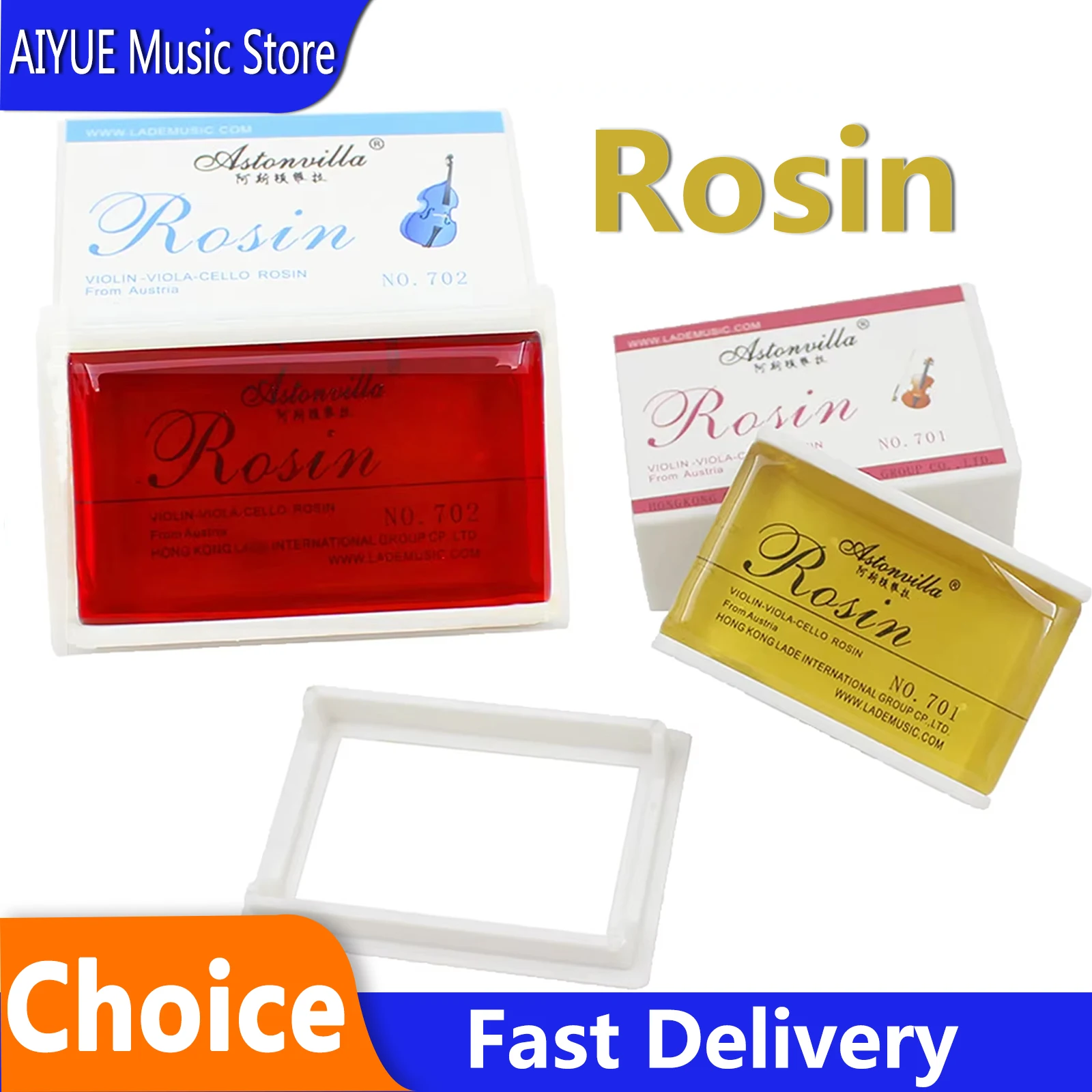 

Канифоль для скрипки, альта, виолончели 701/702, высококачественная смола для струнных инструментов, аксессуары для музыкальных инструментов, канифоль для смычка