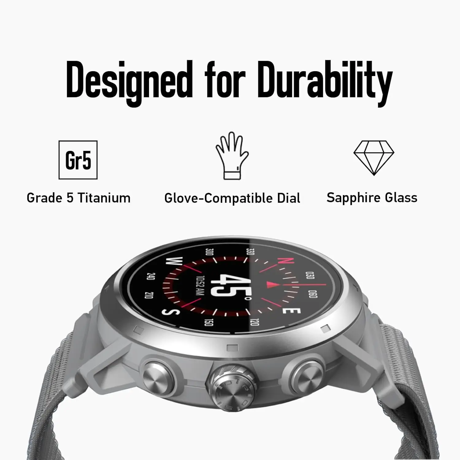 2 Pro Outdoor GPS Watch, 1.3