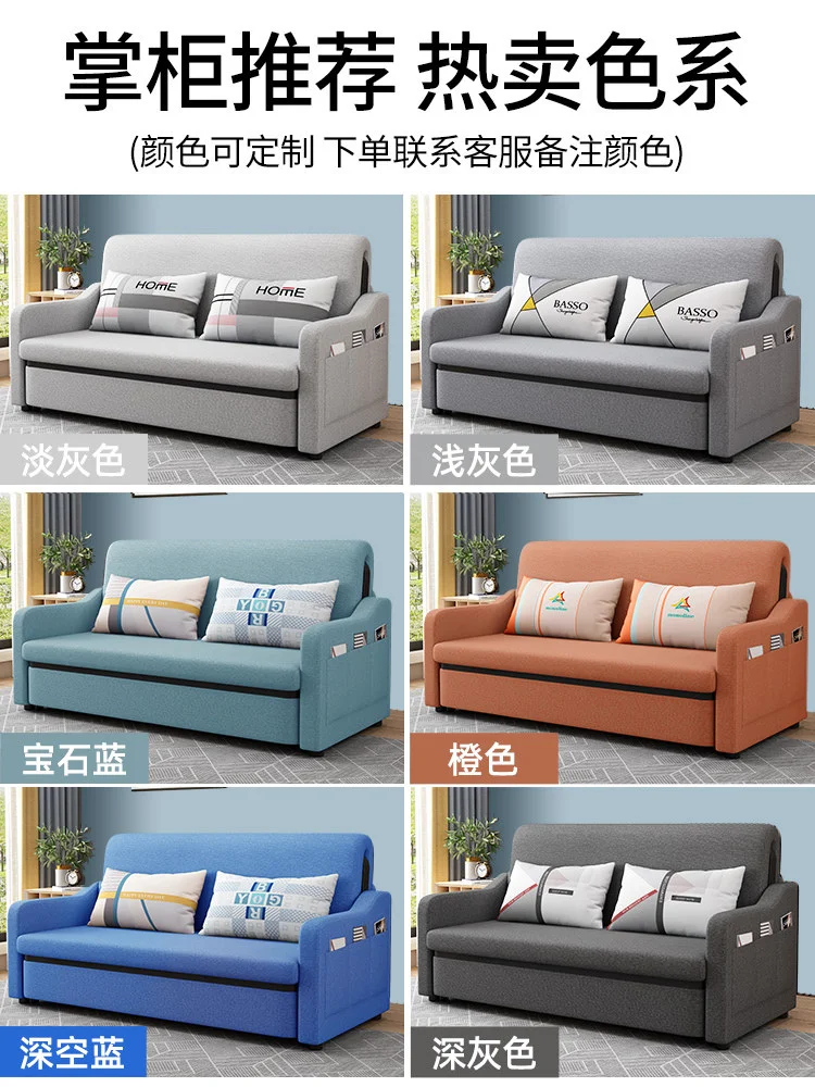 Twin Size Upholstered Daybed with Pop up Linen Day Bed Frame with Extendable Twin to King Daybed Tufted Sofa Bed for Bedroomprom view 4