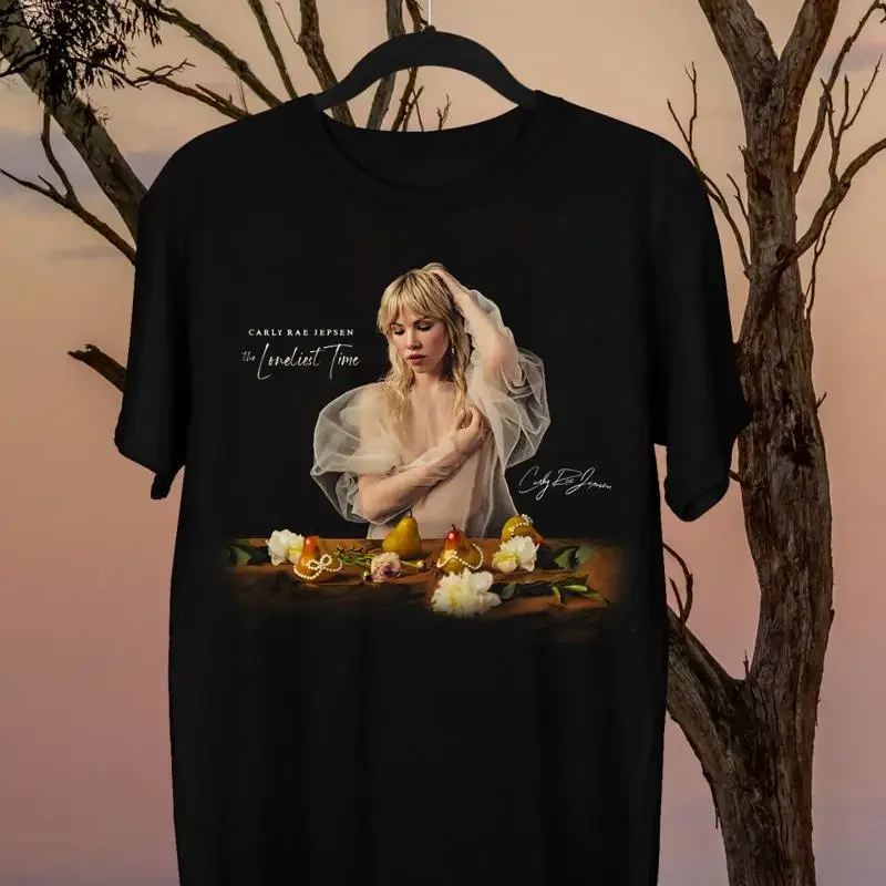 The Loneliest Time Carly Rae Jepsen Black S 2345XL T shirt GC803