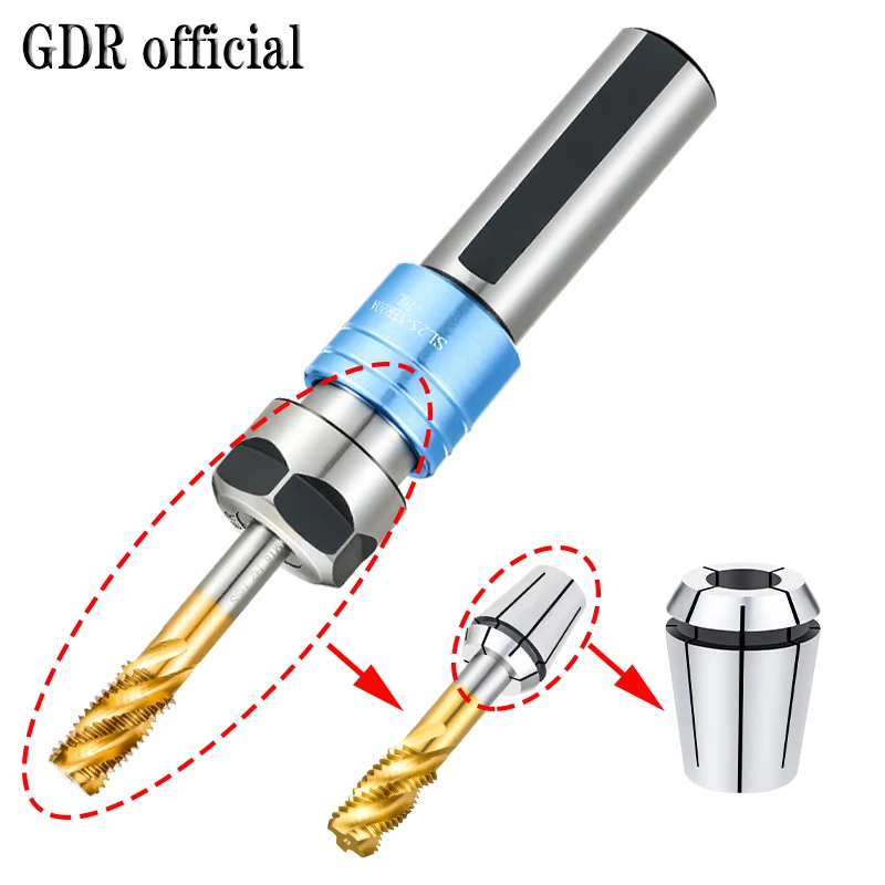 GDR ERG Spannzange ERG40 ERG32 ERG16 ERG20 ERG25 Spannzangenhalter BT40 BT50 C25 C32 VER ETP Werkzeughalter – Detail 15