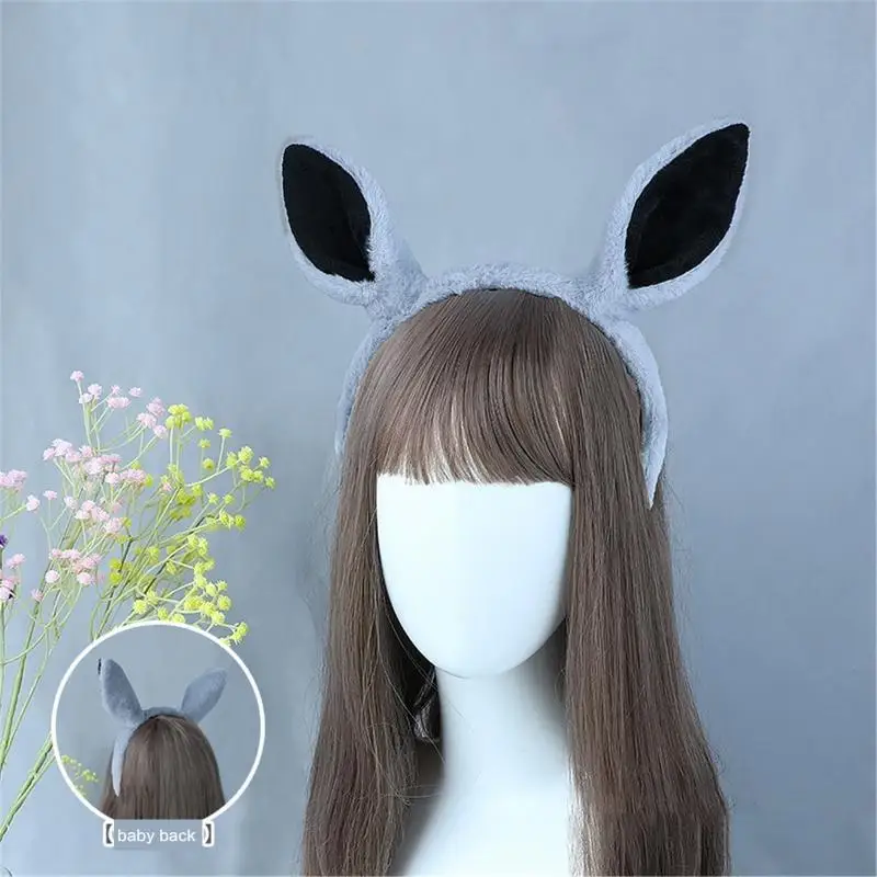 652F Lông Thú Giả Dunkey Cosplay Dễ Thương Ngựa Cáo Lông Thú Giả Tóc Hoops Tiệc Đêm