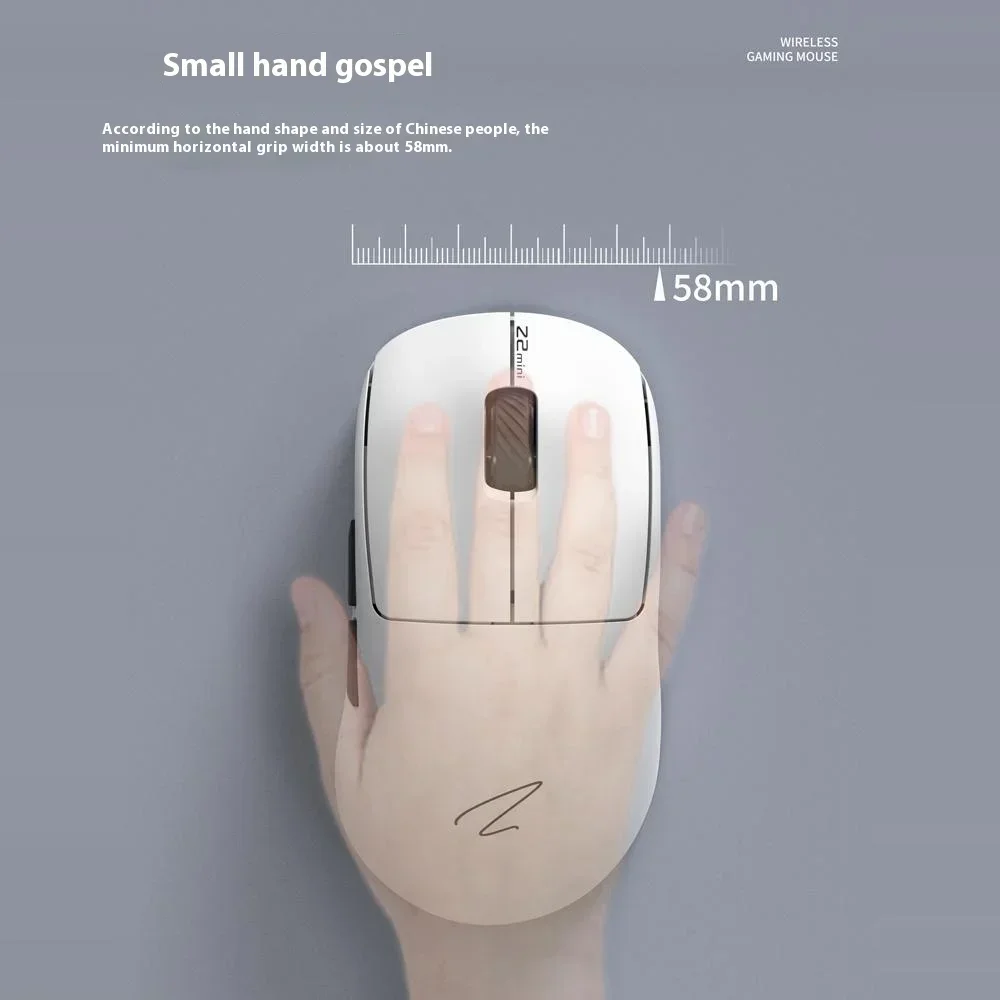 

Zaopin Z2 Мини Беспроводная Мышь 3 режима 8k Paw3950 Bluetooth Игровая Мышь Nordic 52840 Легкий Индивидуальный Игровой Аксессуар Подарки