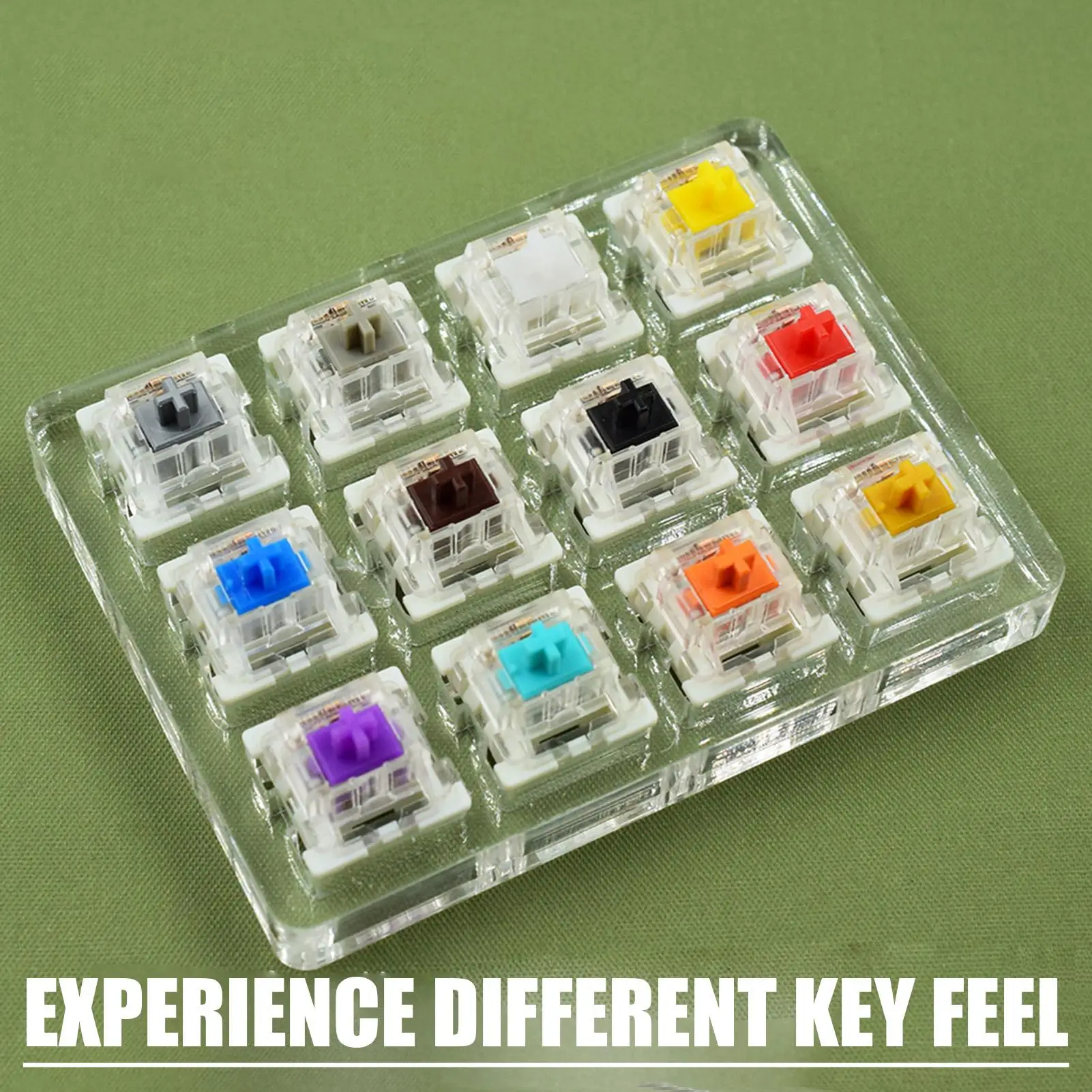 Outemu Switches Tester For Mechanical Keyboard 9 12 Key Axis Customize Gaming Test Function Precision Keyboards Testing Tool