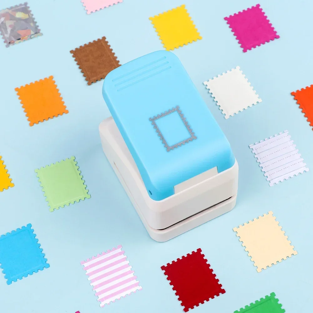 Punzones en relieve para sellos postales, herramientas de puntuación para álbum de recortes, diario, manualidades de papel, punzones para hacer tarjetas, 5,2x7,3x7cm