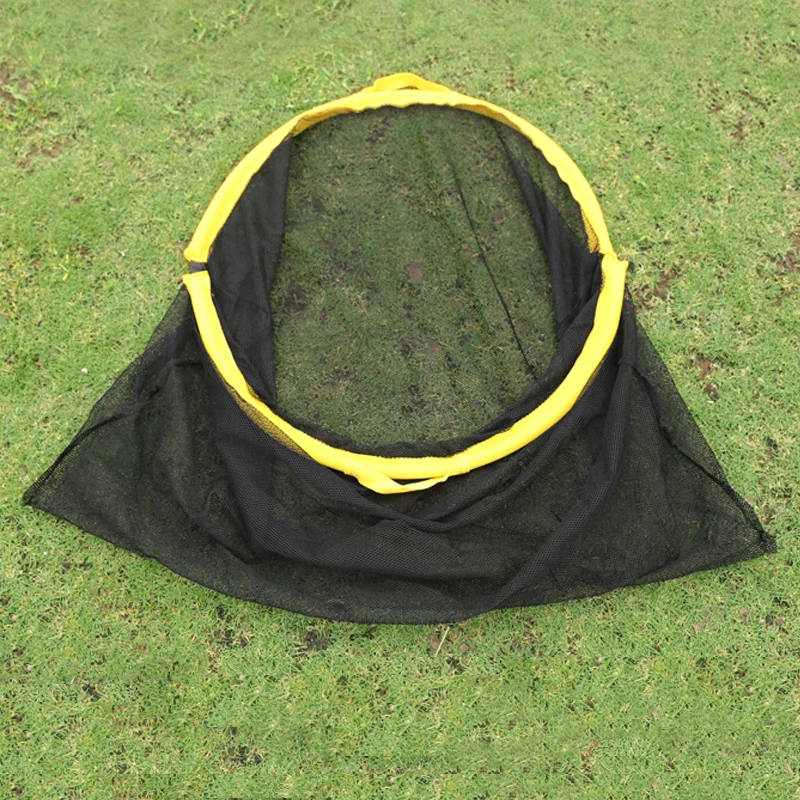 Football goal net shooting accuracy target target shooting accuracy target portable dual-purpose football bag