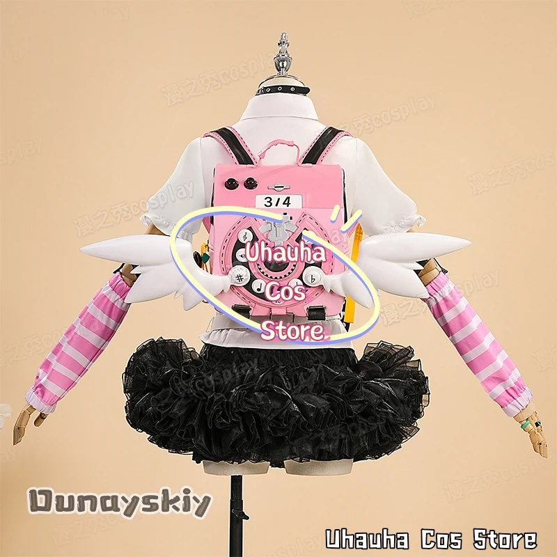 Zenless Zone Zero Chinatsu Remiel Cosplay Costume {Uhauha Cos}Wig Skirt Bag Outfit Halloween Angels of Delusion Disguise