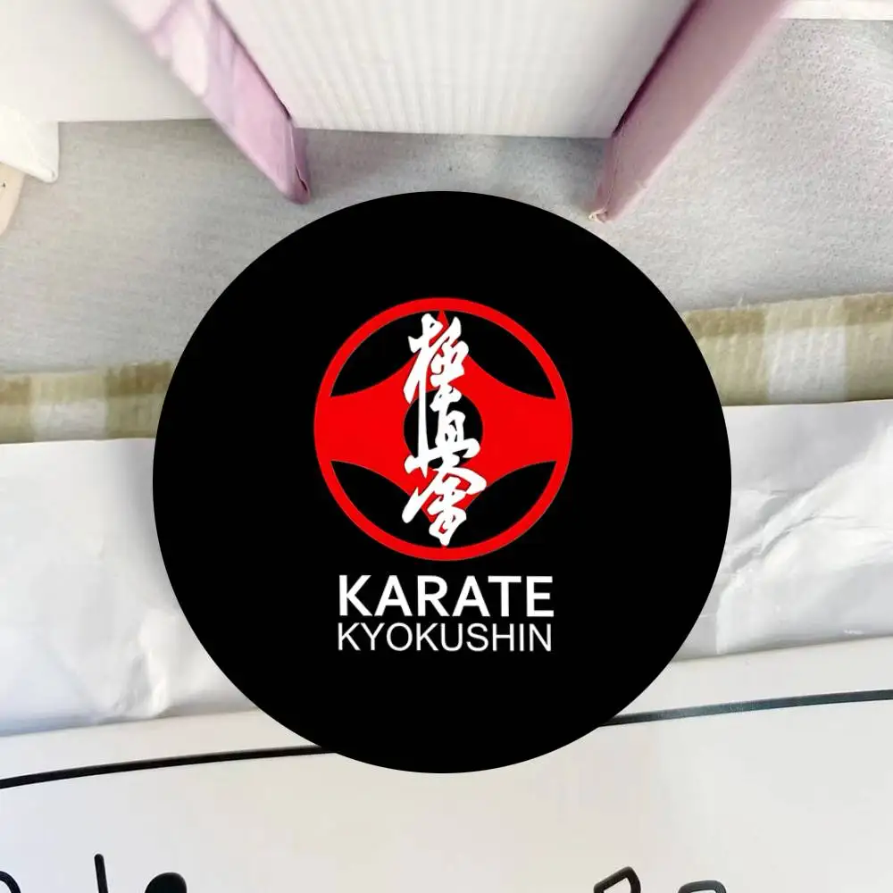 Kyokushin Karate Round Badge Creative Brooch Clothing Backpack Accessories Lapel Pin - view 6